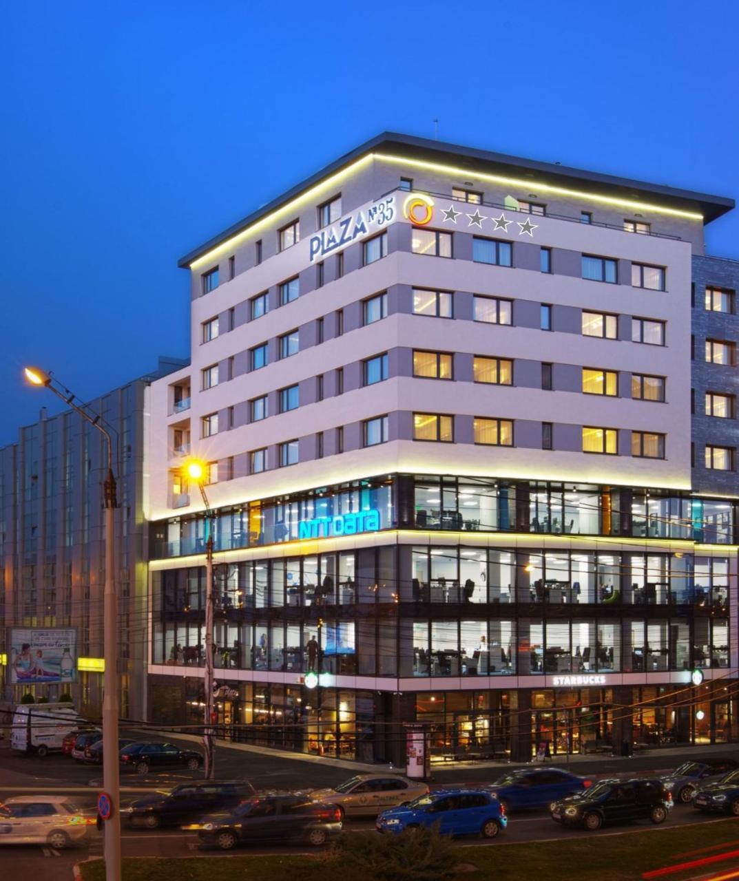 시비우 Plaza35 아파트 호텔 외부 사진